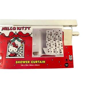 Hello Kitty Christmas Shower Curtain - Presents, 2023, NEW!